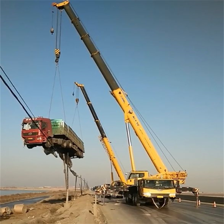 周矶管理区吊车怎么吊货车